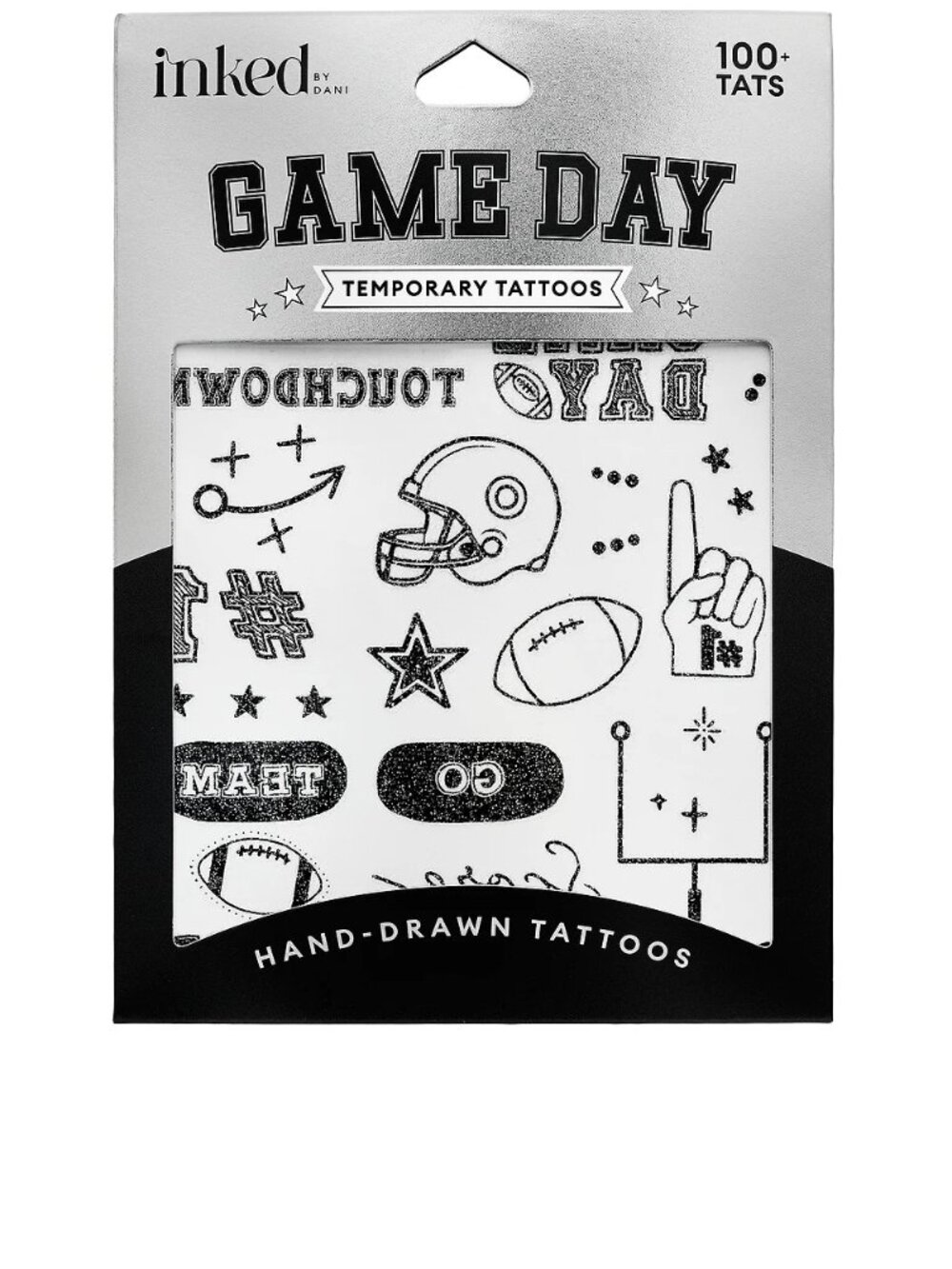 Inked by Dani Game Day Touchdown Tattoos NEW